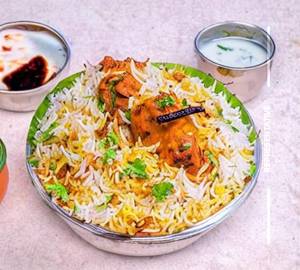 Tandoori Chicken Tikka Biryani