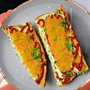 Cheese Aloo Slice