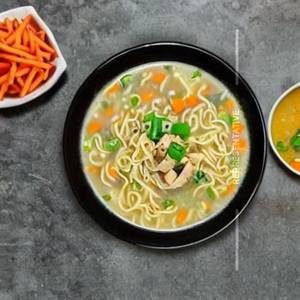 Chicken Noodles Soup (Full)