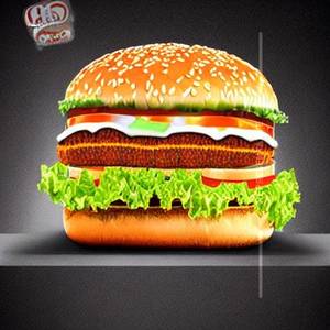 Veg Jumbo Cheese Burger
