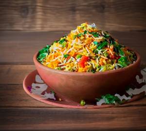 Hyderabadi biryani with raita [400 grams]