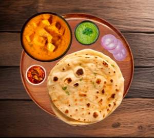 Matar paneer meal combo