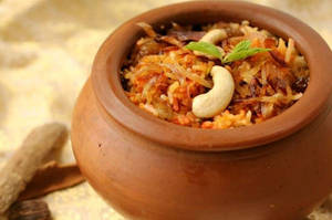 Veg Exotic Matka Biryani