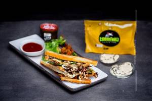 Spicy Mushroom Sandwich
