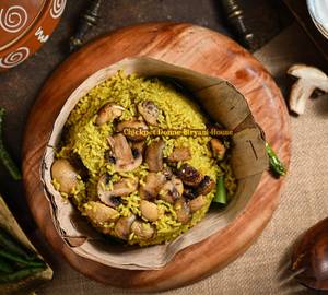 Donne mushroom biryani