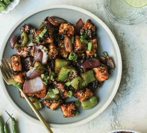 Paneer Pepper Dry