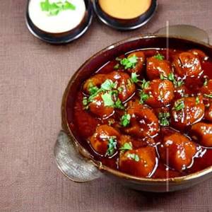 Mushroom Manchurian Gravy