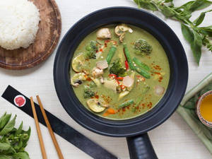Thai Green Curry (veg)