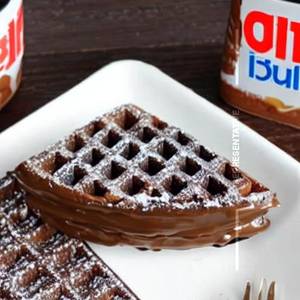 Nutella Brownie Waffle