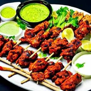 Chicken Sholey Kebab