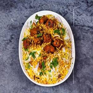 Mushroom Tikka Biryani