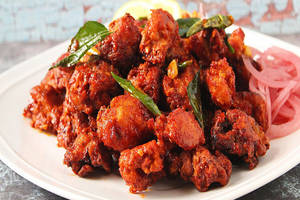 Veg Chicken 65 (8 Pcs)