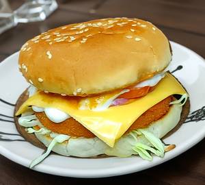 Indian Paneer Cheese Burger