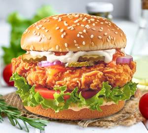 Crispy burger