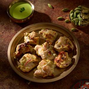 Hari Mirch Malai Kebab (Murgh)