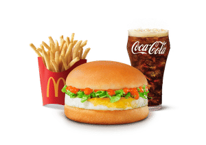 Korean Mc Egg Burger Combo (M).