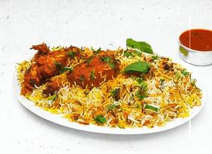 Chicken Tikka Biryani ( Half )