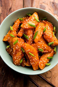 Honey Chilly Potato