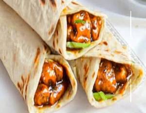 Mushroom manchurian p roll