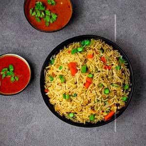 Veg Singapore Rice ( Half )