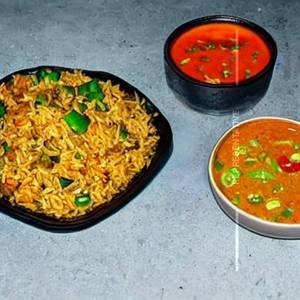 Veg Combi Rice ( Half )