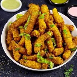 Golden Fried Baby Corn