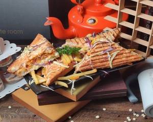 Mushroom Corn 3 Layer Sandwich