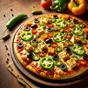 Schezwan Special Pizza