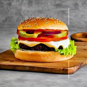Veg Cheese Burger 