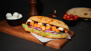 Shawarma Paneer Sourdough Sandwich