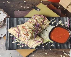 Spicy Cottage Cheese Wrap