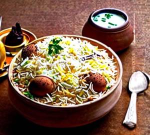 Egg Biryani [Half]
