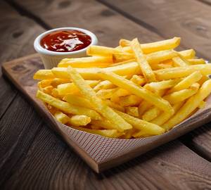 Salted french fries