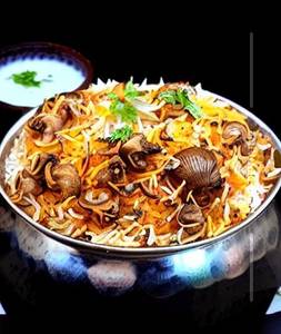 Mushroom Biryani