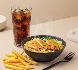 Chicken Maggie + French Fries + Cold?Drinks?(250Ml)