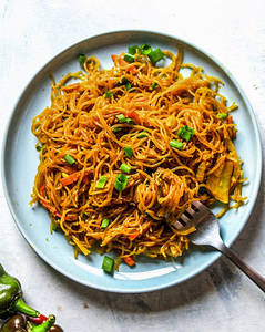 Veg Singapori Noodles