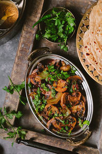 Mushroom Garlic Dry