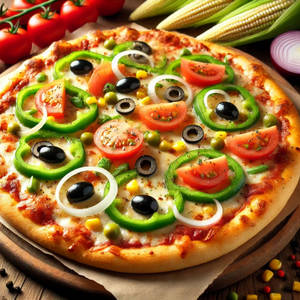 Dadmaqs Garden Fresh Pizza