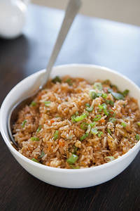 Veg Singapori Fried Rice