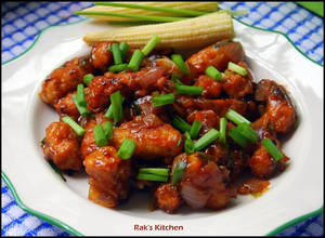 Baby Corn Manchurian
