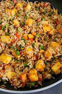Schezwan Paneer Fried Rice