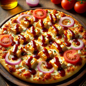 Paneer Tikka Pizza