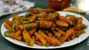 Baby Corn Chilli Dry