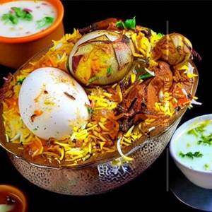 Hyderabad egg biryani