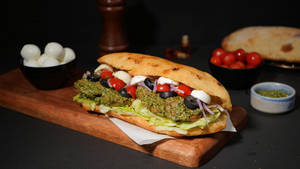 Pesto Chicken Sourdough Sandwich