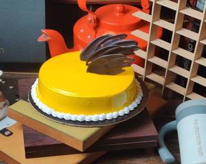 Eggless Mango Cake
