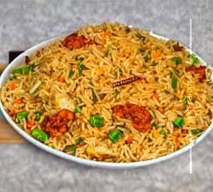 Schezwan chicken fried rice