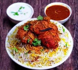 Chicken nababi biryani