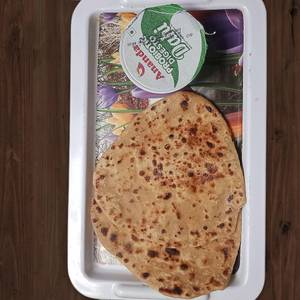 2Plain paratha+curd