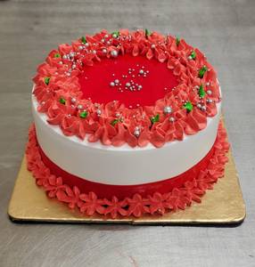 Fancy Strawberry Cake